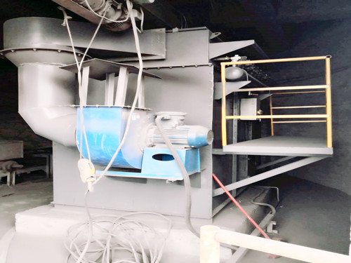 衡陽(yáng)倉(cāng)頂除塵及管道改造工程案例