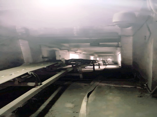 衡陽(yáng)倉(cāng)頂除塵及管道改造工程案例